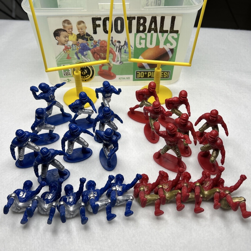 Kaskey Kids NCAA College Football Blue vs Red Guys 26 Pieces Gameday Replacement